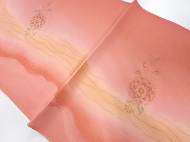  大特価品　未使用品　正絹　丹後ちりめん　帯揚げ